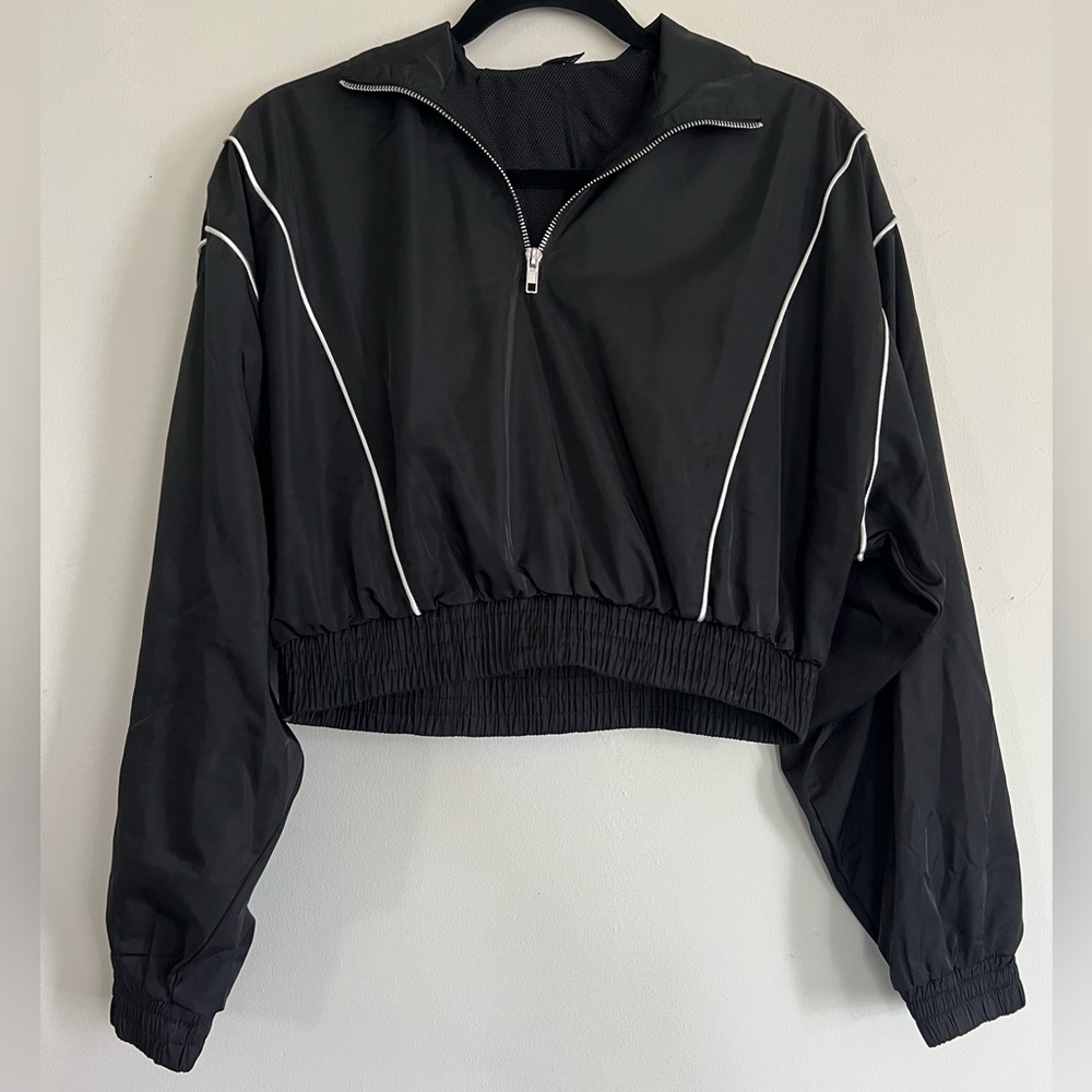 Black Cropped Jacket